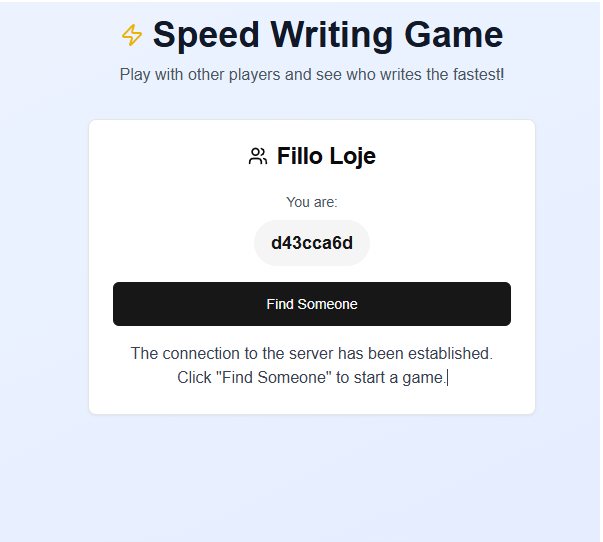 Text Speed Racer